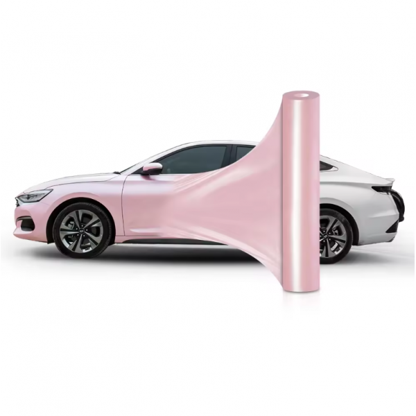 Pink Color Car Vinyl Wrap PVC Car Film