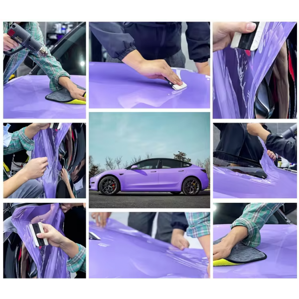 High-Quality Car Wrap Film - Easy to Apply, Bubble-Free