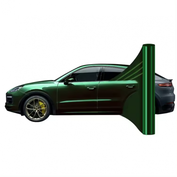 Metallic Green TPU PPF Glitter Car Wrap Film